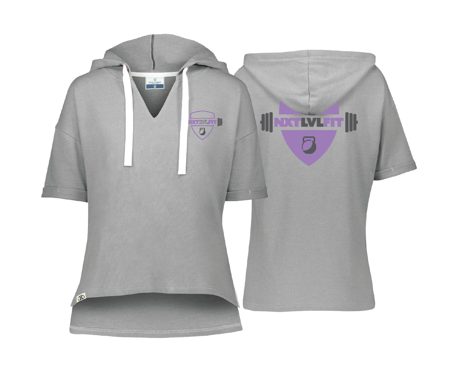 NXT LVL FIT - Women's SS Hooded Tee