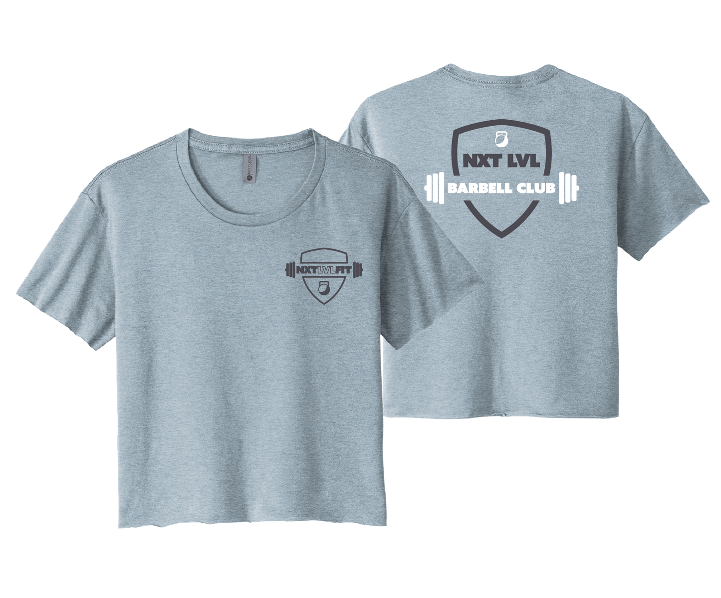 NXT LVL FIT - Barbell Club Women's Crop Top
