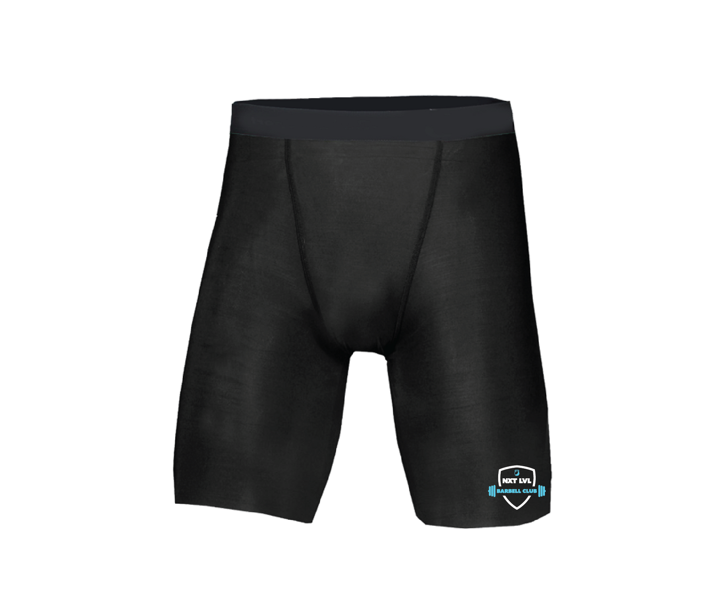 NXT LVL FIT - Barbell Club Men's Compression Shorts