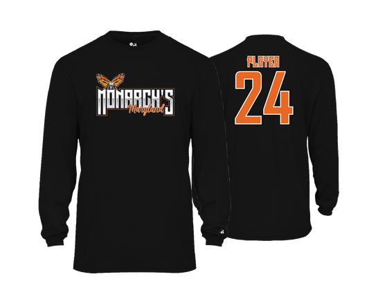 Maryland Monarchs - DTF | Unisex Long Sleeve Performance Tee