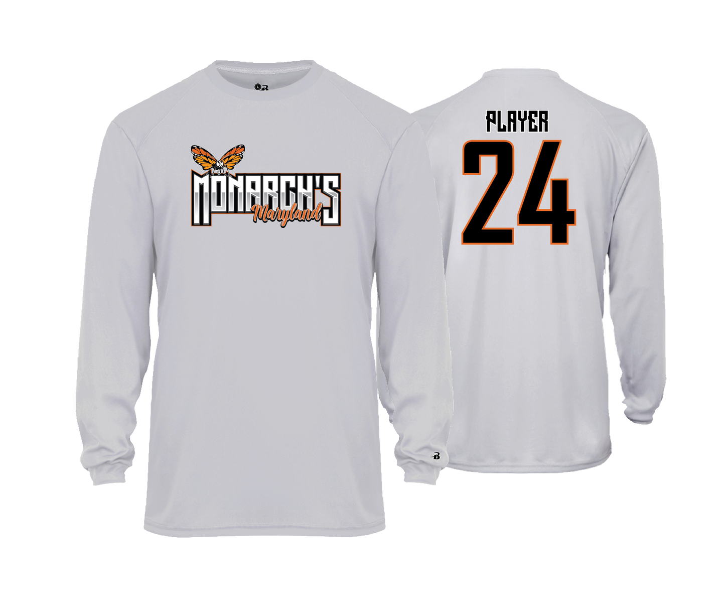 Maryland Monarchs - DTF | Unisex Long Sleeve Performance Tee