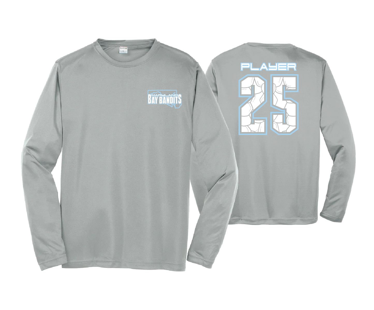 MD Bay Bandits - Sport-Tek® Long Sleeve Performance Tee