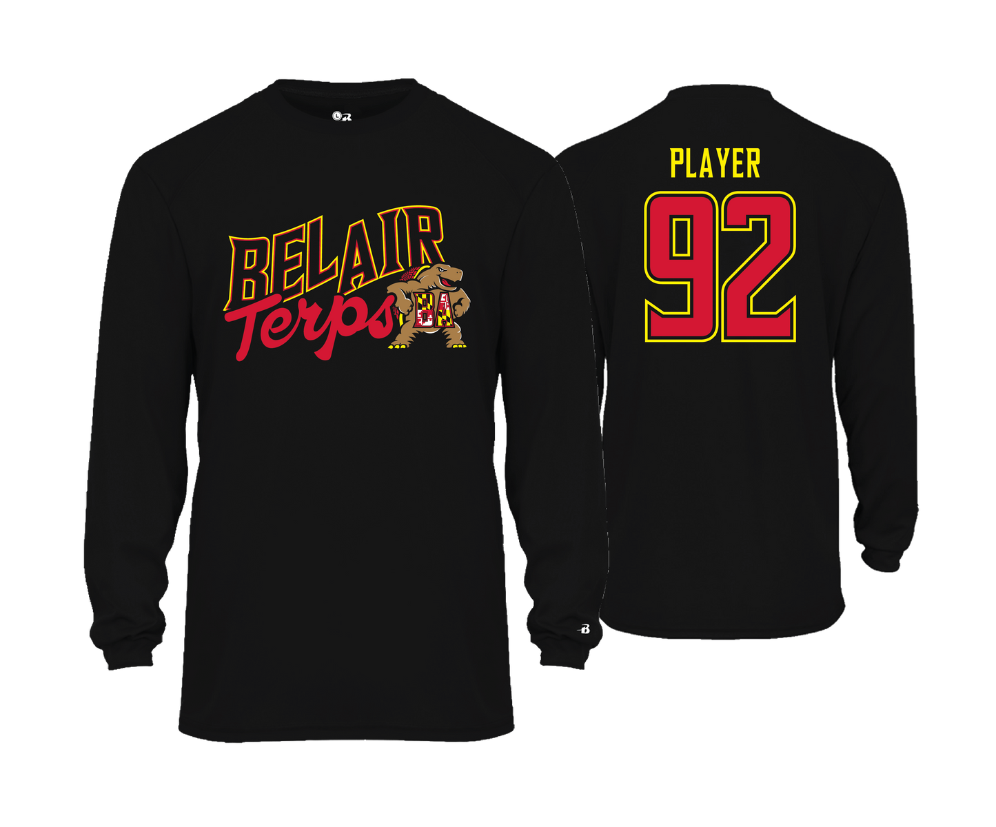 Bel Air Terps - DUAL THREAT | CUSTOM - DTF Unisex Performance Tee
