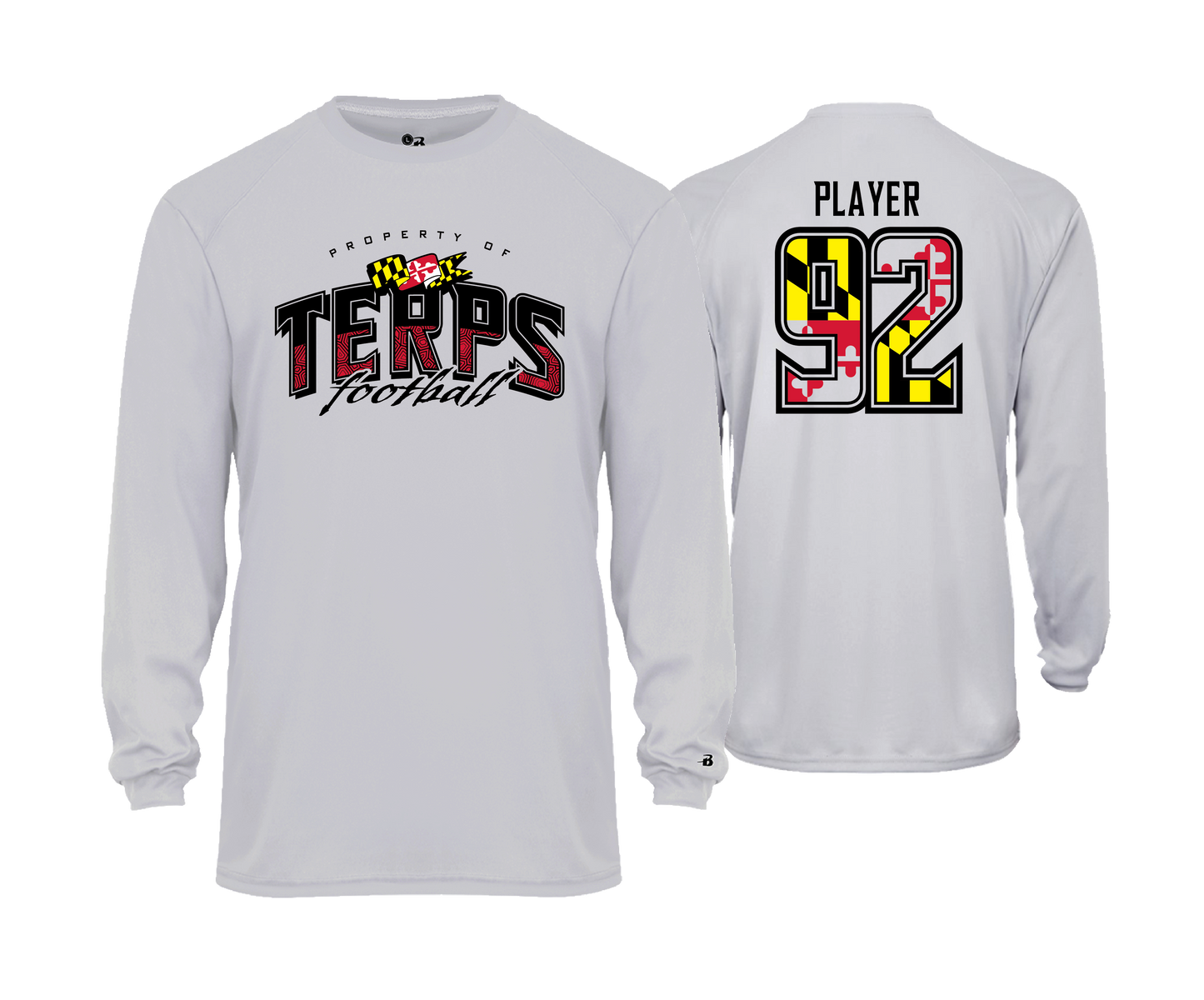 Bel Air Terps - PROPERTY OF TERPS | CUSTOM - DTF Unisex Performance Tee