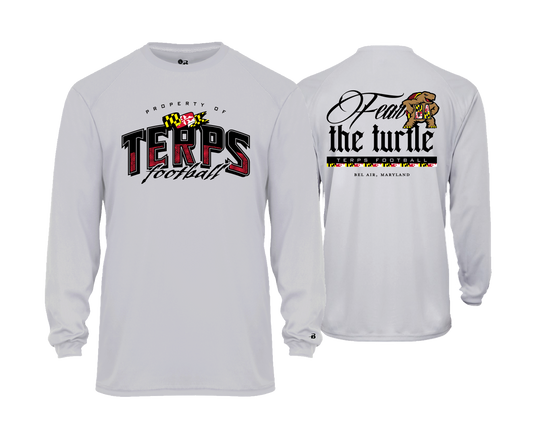 Bel Air Terps - PROPERTY OF TERPS | FEAR THE TURTLE - DTF Unisex Performance Tee