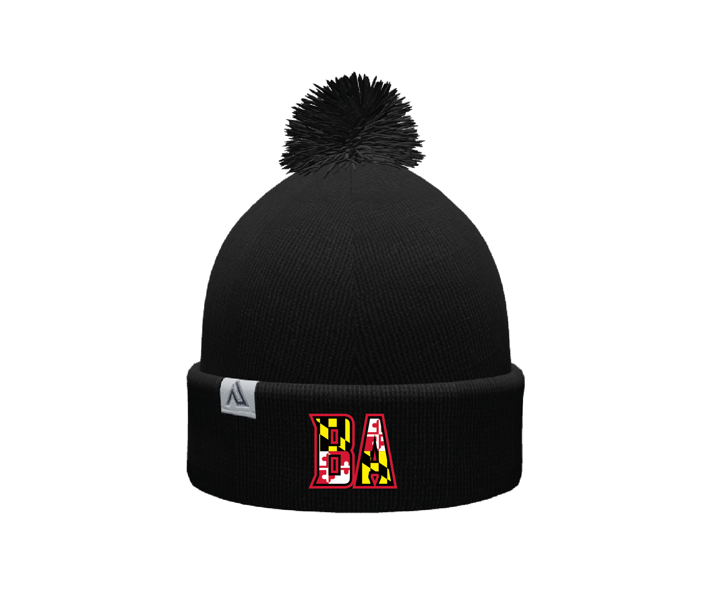 Bel Air Terps - Pom Beanie