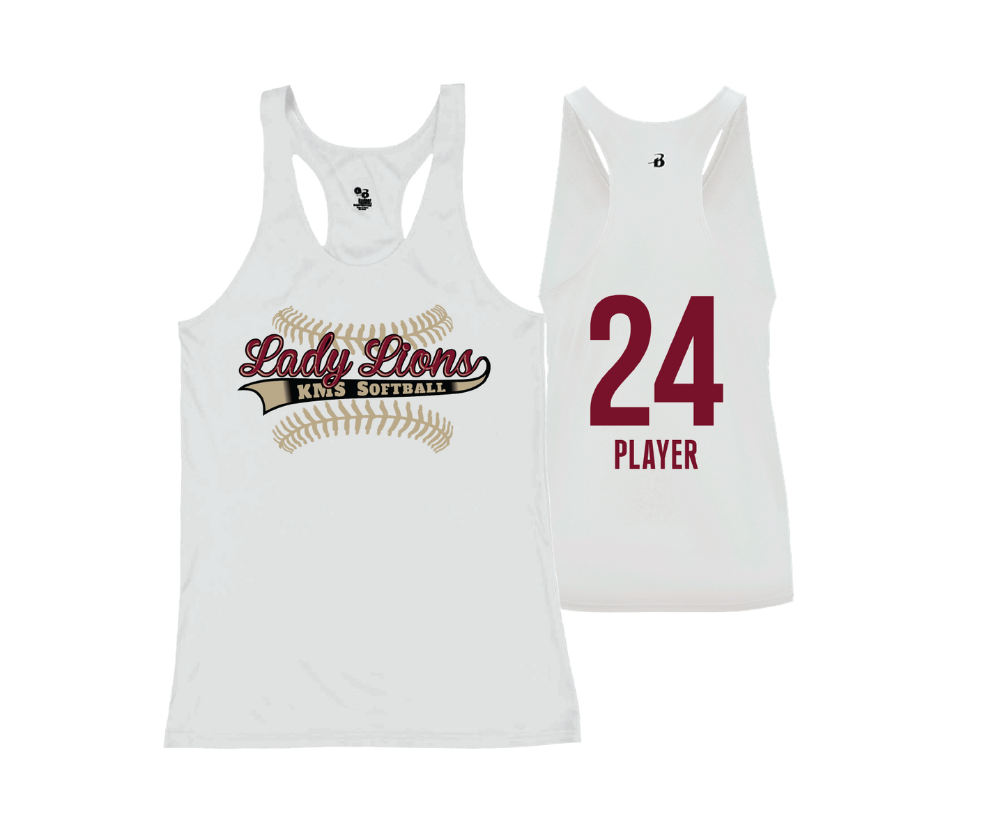 Lady Lions - DTF | Women's Performance Racerback