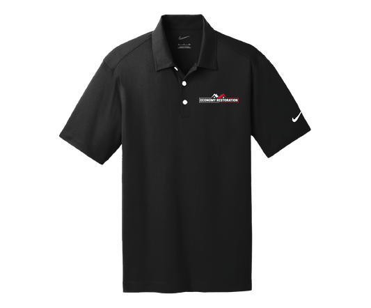 Economy Restoration- Nike Men's Dri-FIT Vertical Mesh Polo