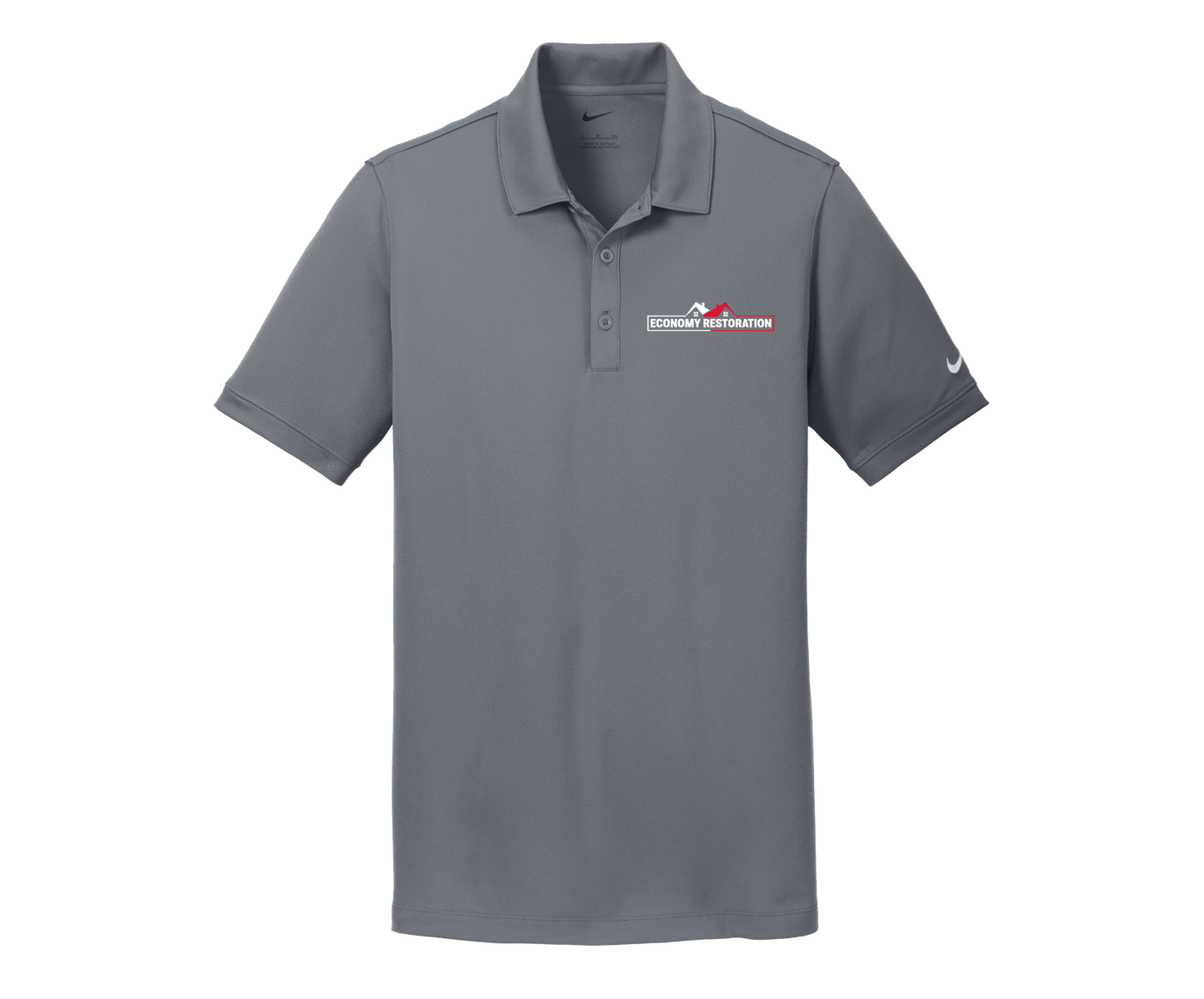 Economy Restoration- Nike Dri-FIT Solid Icon Pique Modern Fit Polo