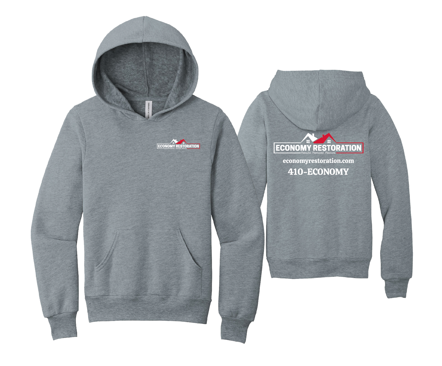 Economy Restoration- Youth Hoodies