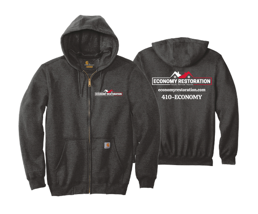 Economy Restoration- Carhartt Zip Up Sweatshirt