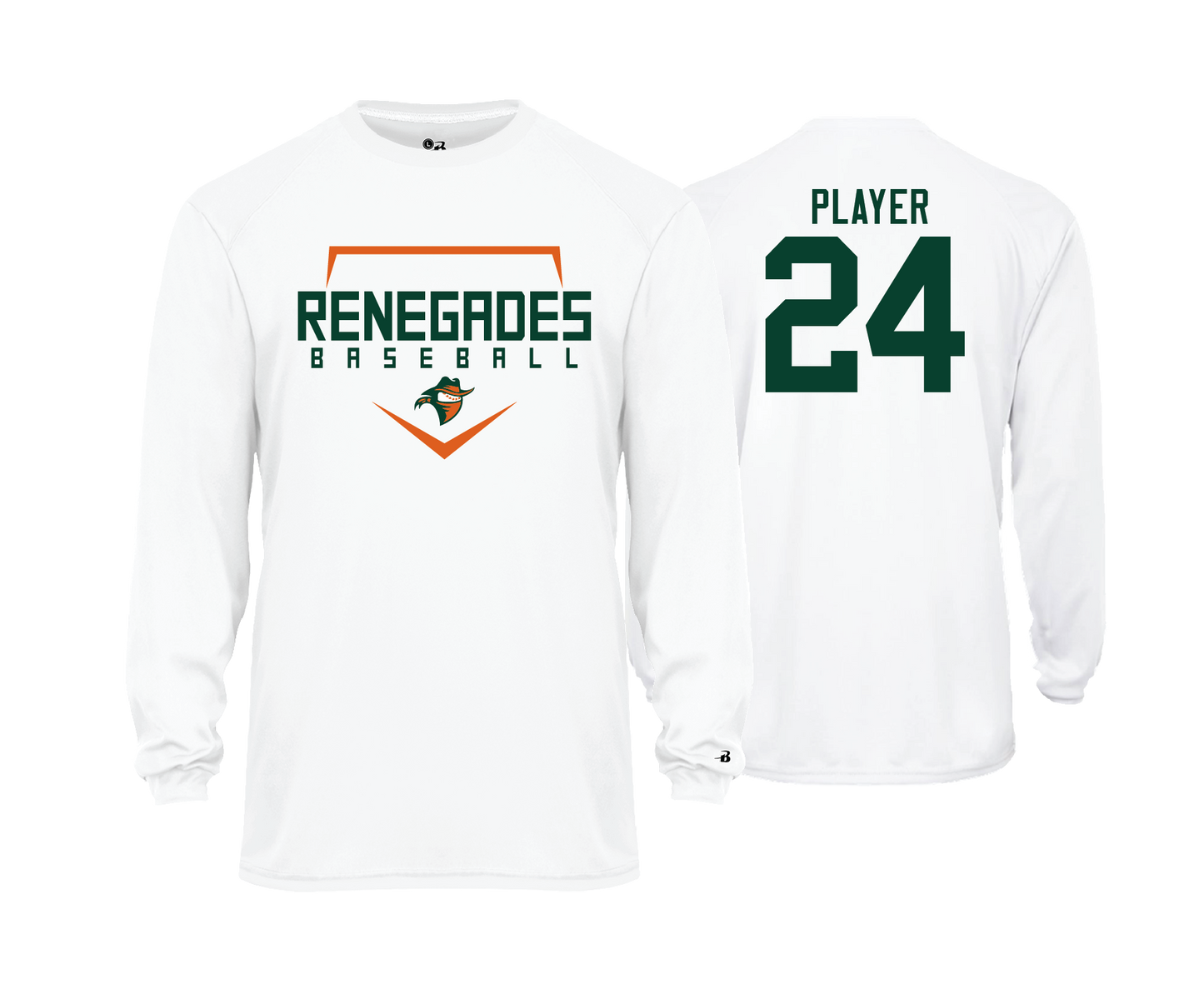 Renegades - WHITE - DTF | Unisex Long Sleeve Performance Tee