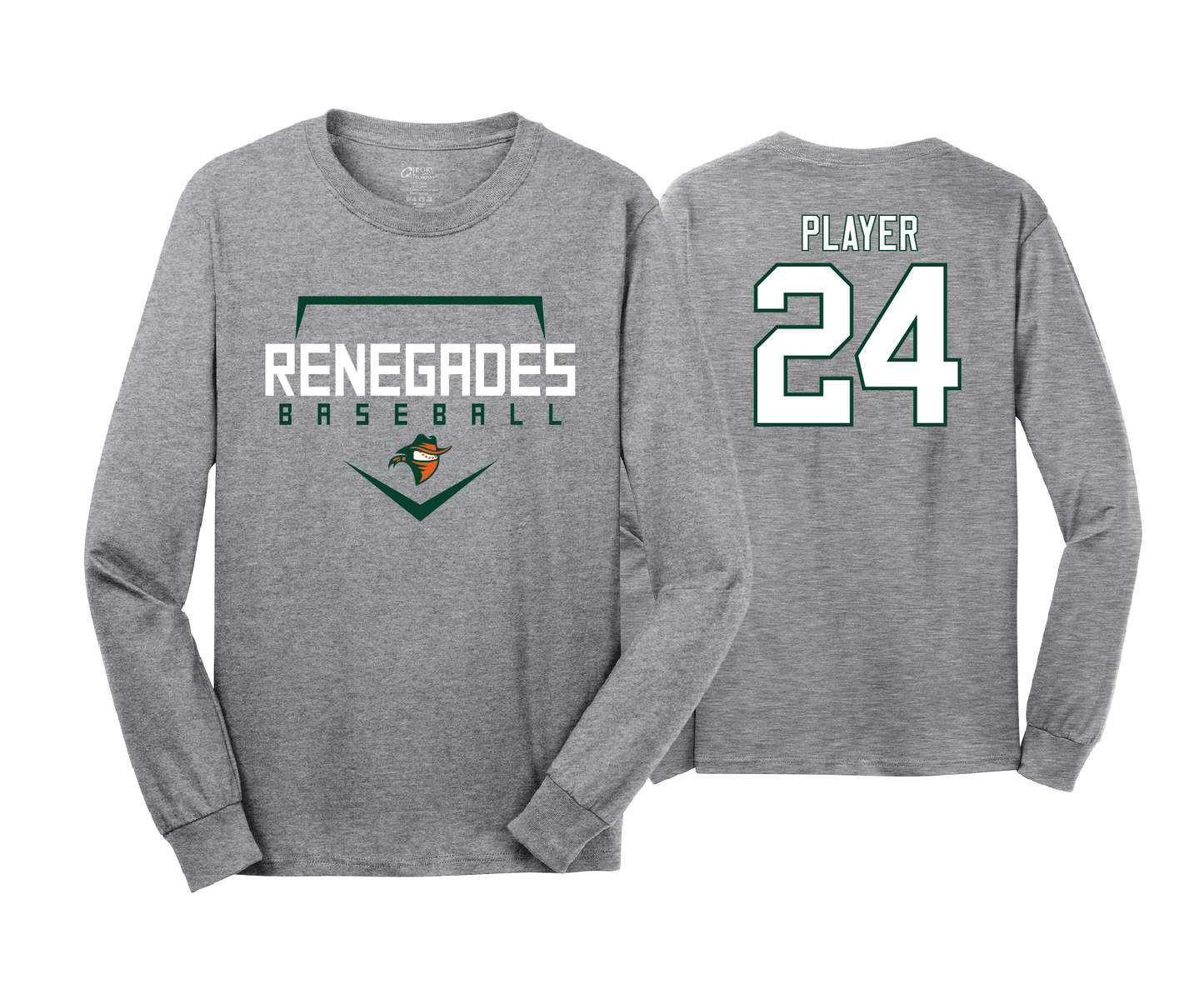 Renegades - Athletic Heather - DTF | Unisex Long Sleeve Cotton Tee