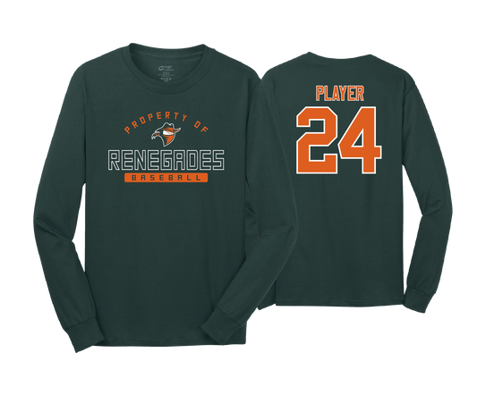 Renegades - Dark Green - DTF | Unisex Long Sleeve Cotton Tee
