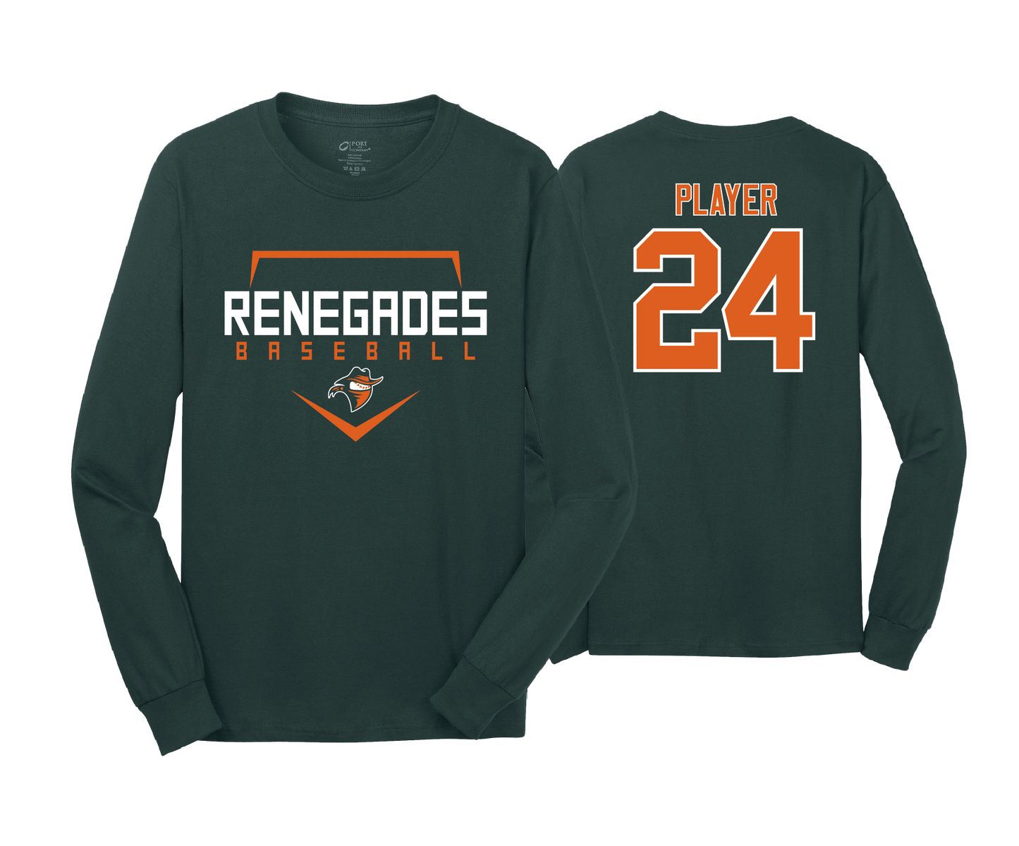 Renegades - Dark Green - DTF | Unisex Long Sleeve Cotton Tee