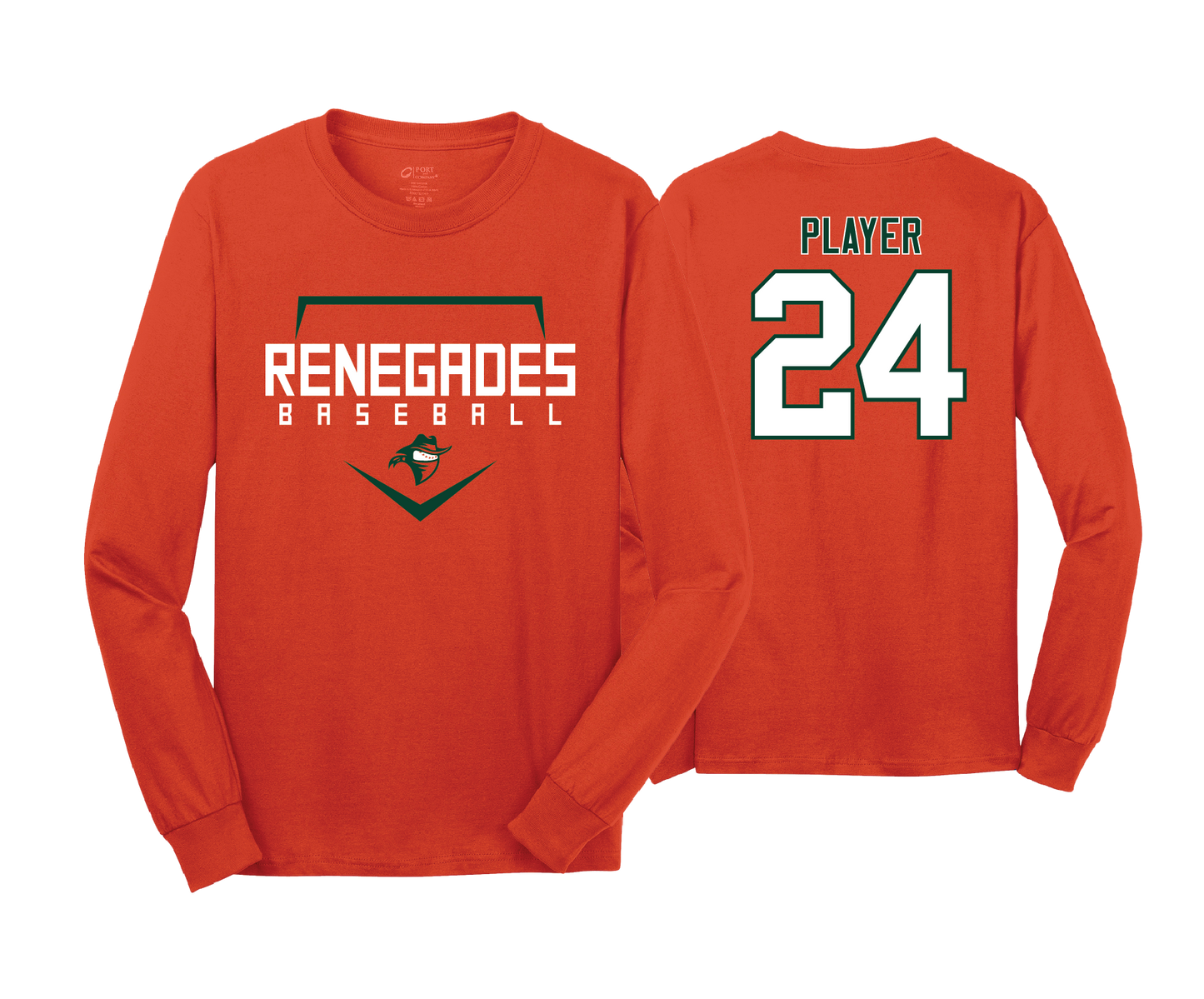 Renegades - Orange - DTF | Unisex Long Sleeve Cotton Tee