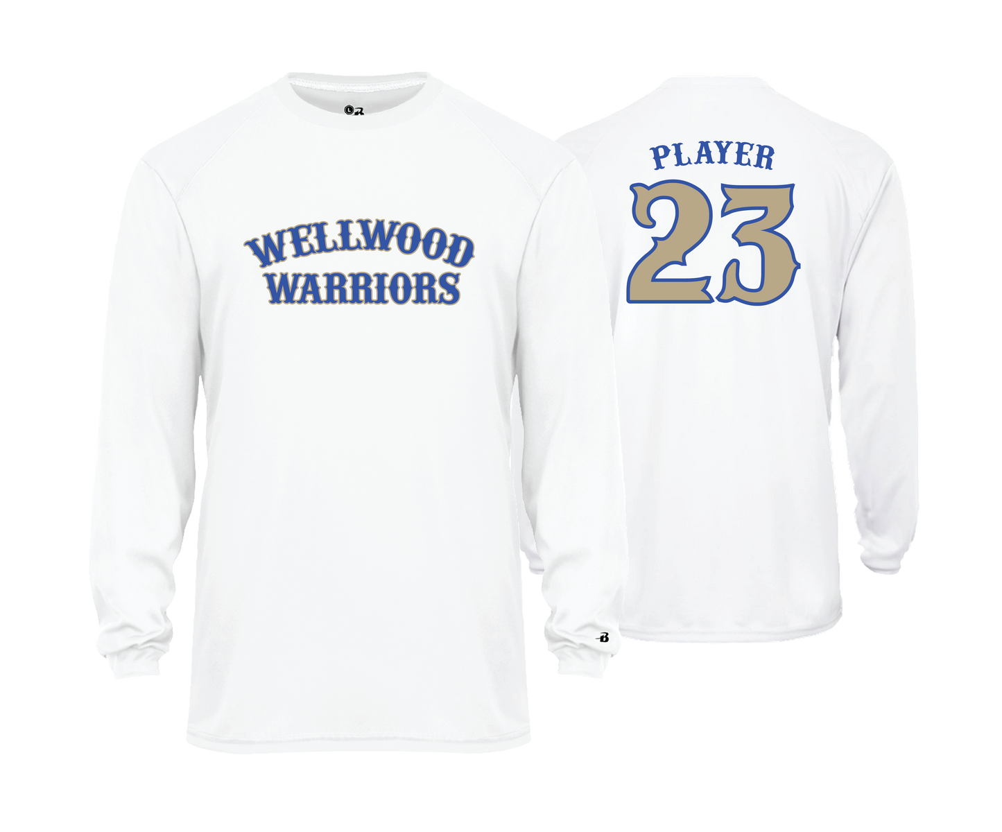 Wellwood Warriors - DTF | Unisex Long Sleeve Performance Tee