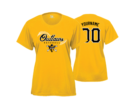 Keyser Outlaws - DTF | Women's Short Sleeve Performance Tee