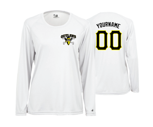 Keyser Outlaws - DTF | Women's Long Sleeve Performance Tee