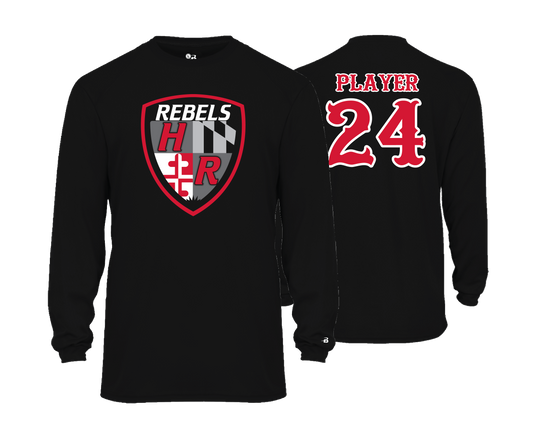 Harundale Rebels - DTF | Unisex Long Sleeve Performance Tee