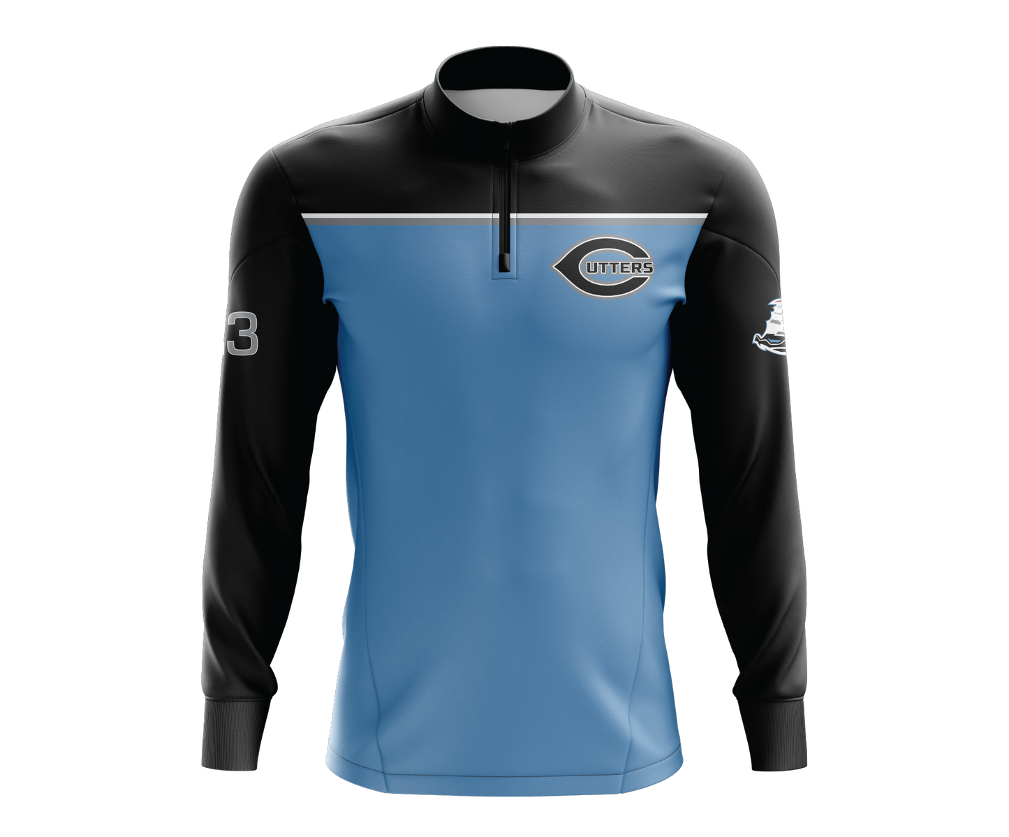Calvert Cutters - FDS | Unisex 1/4 Zip BP Jacket