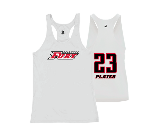 DE Fury - DTF | Women's Performance Racerback