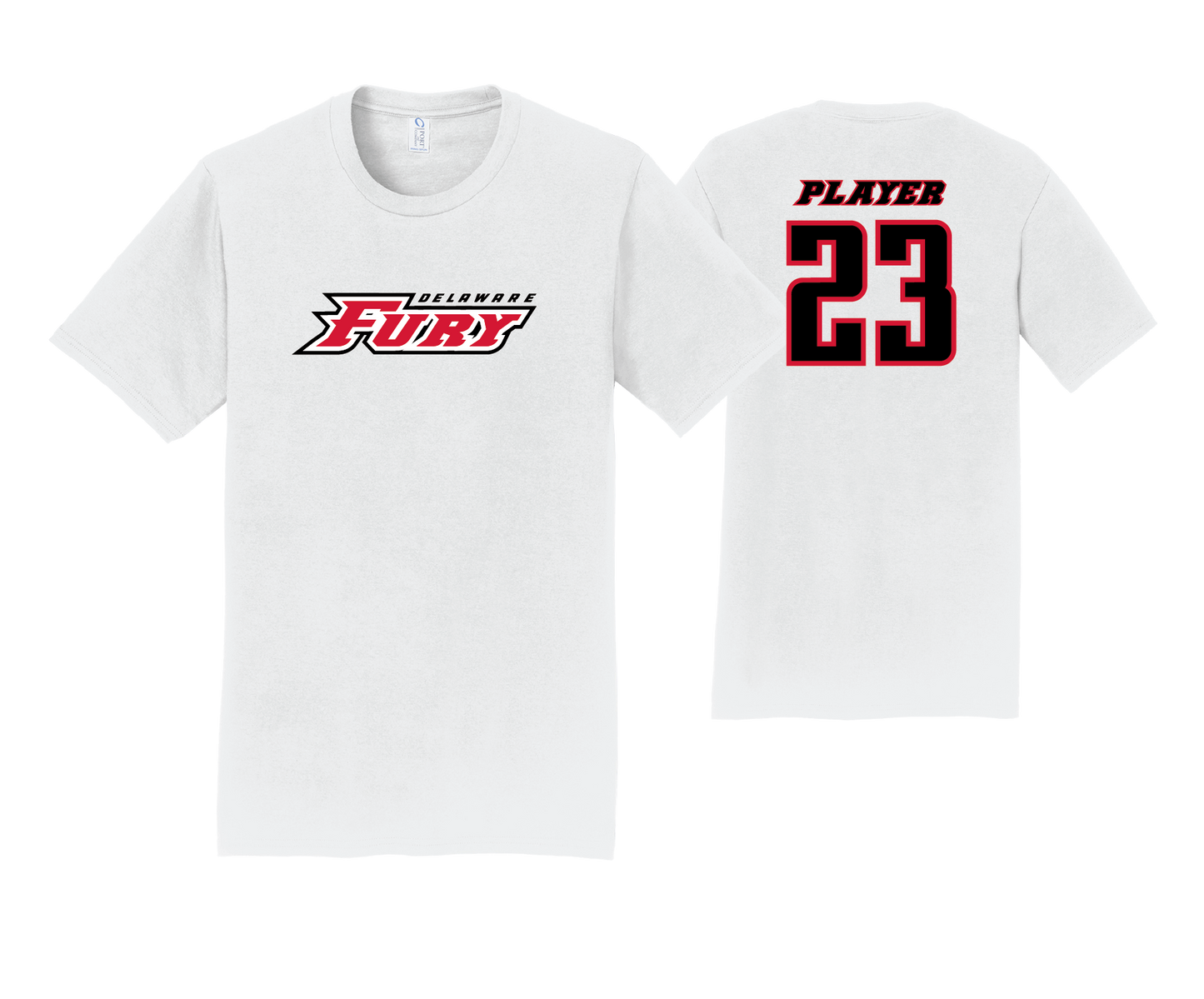 DE Fury - DTF Short Sleeve Cotton Tee