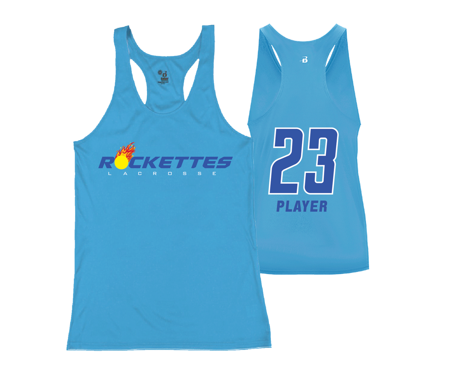 Rockettes Lacrosse - DTF | Women's Performance Racerback