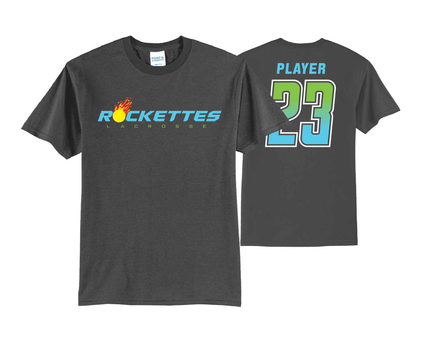 Rockettes Lacrosse - DTF | Unisex Short Sleeve Cotton Tee