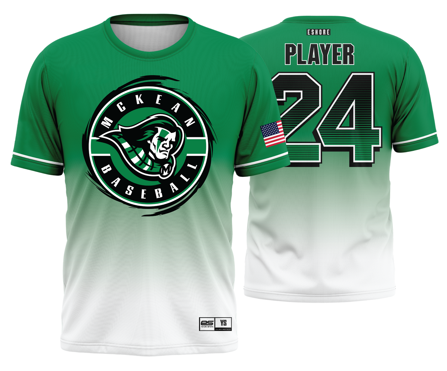 McKean Baseball - FDS Unisex Jersey