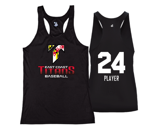 East Coast Titans - DTF | Women's Performance Racerback