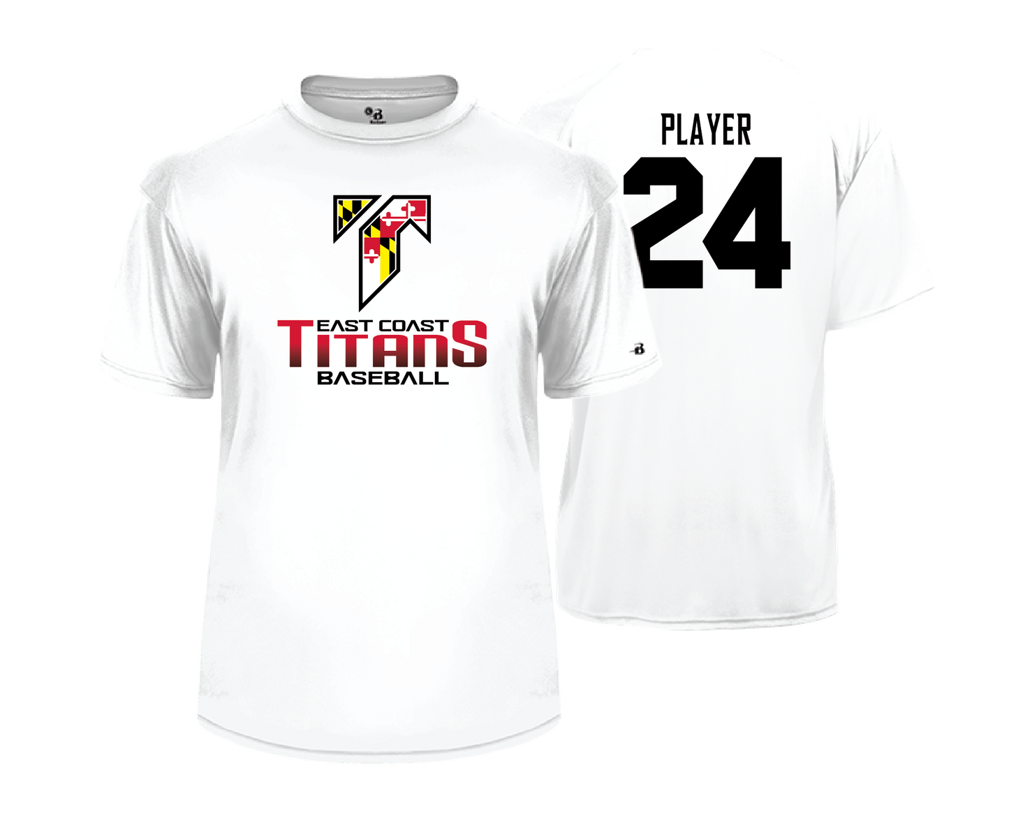 East Coast Titans - DTF | Unisex Short Sleeve Performance Tee