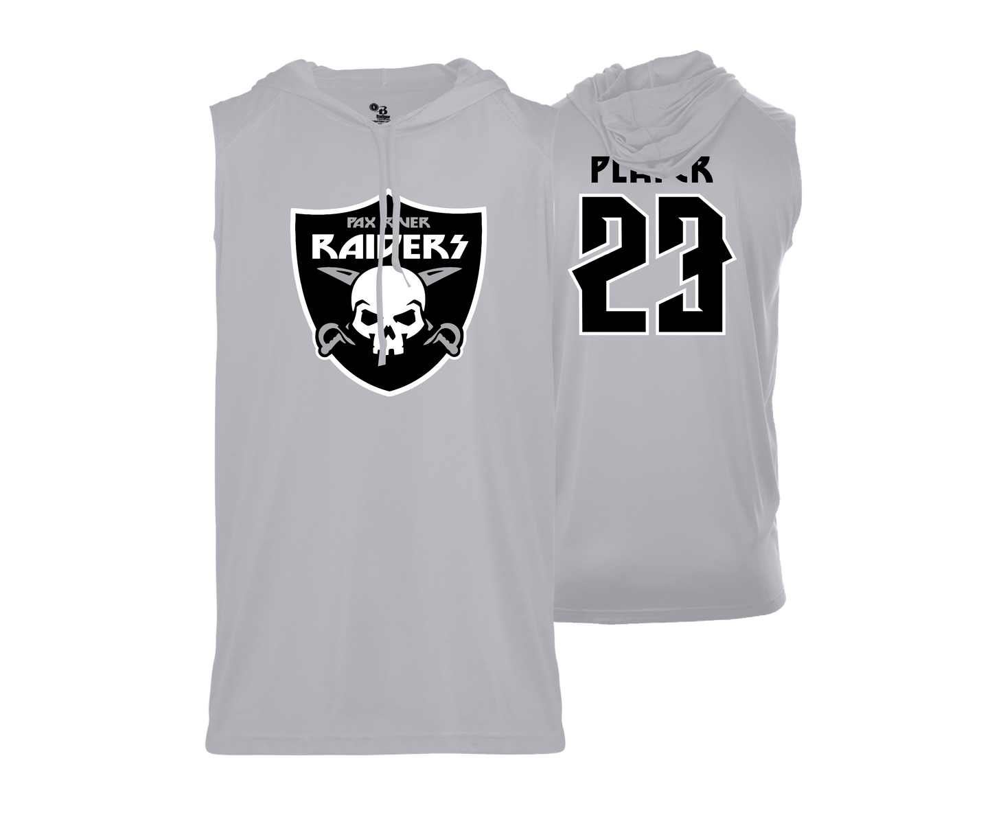Pax River Raiders - DTF | Men's Sleeveless Hooded Performance Tee