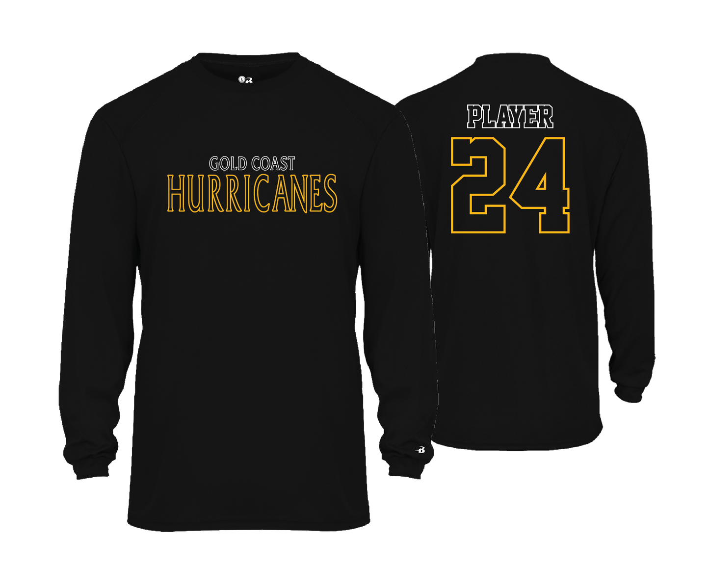 Gold Coast Hurricanes - DTF | Unisex Long Sleeve Performance Tee