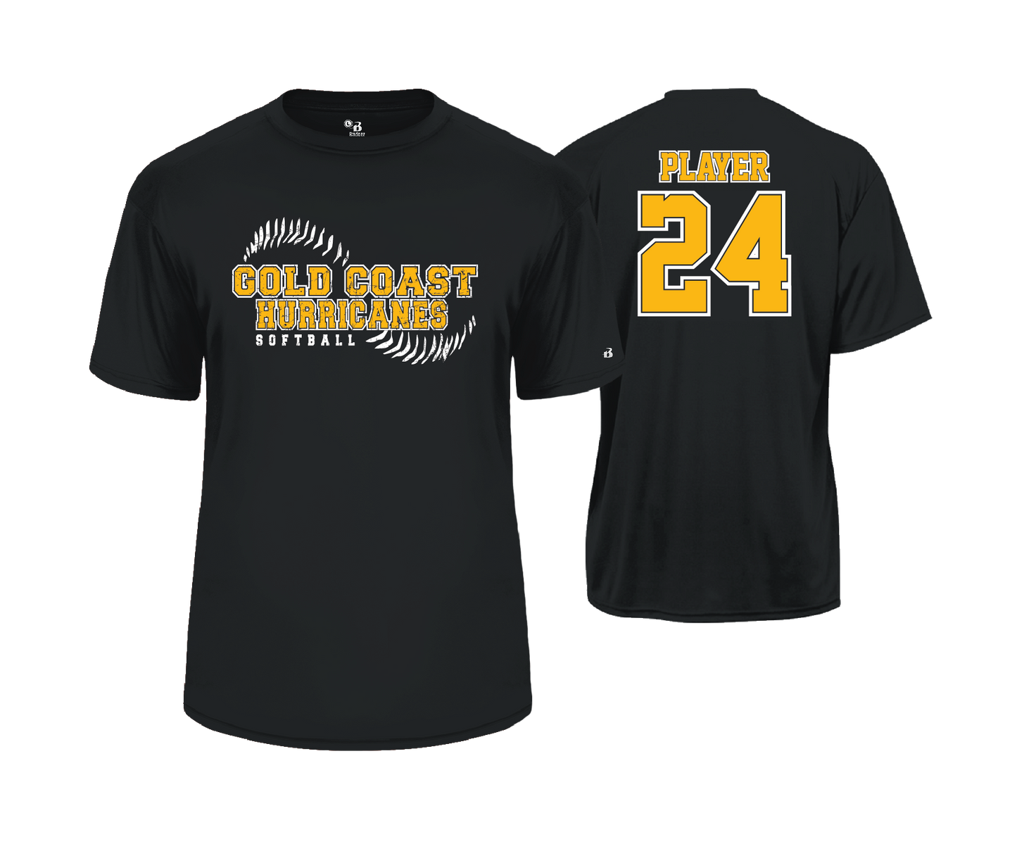 Gold Coast Hurricanes - DTF | Unisex Short Sleeve Performance Tee