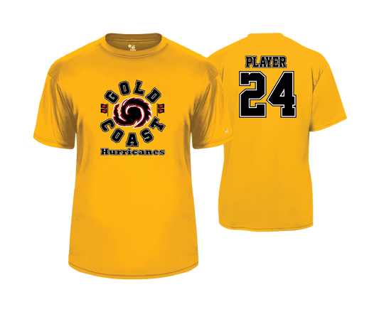 Gold Coast Hurricanes - DTF | Unisex Short Sleeve Performance Tee