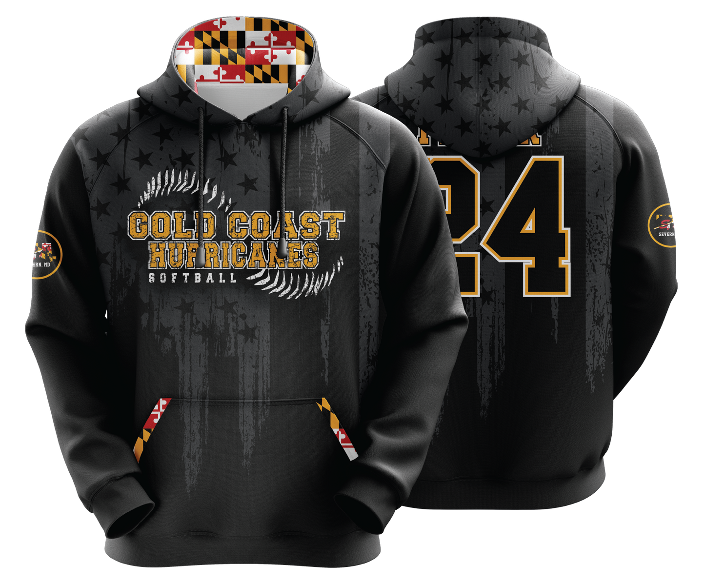 Gold Coast Hurricanes - FDS | Unisex Hoodie