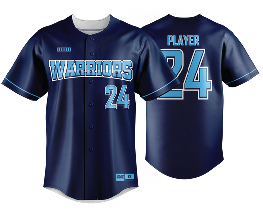 Warriors BCCC - FDS | Unisex Short Sleeve Full Button Jersey