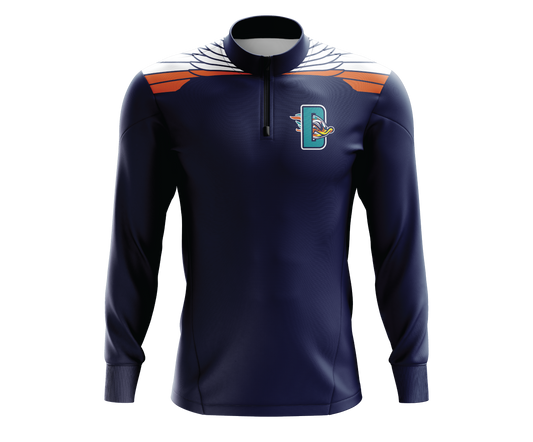 Showtime Ducks - FDS Unisex 1/4 Zip BP Jacket
