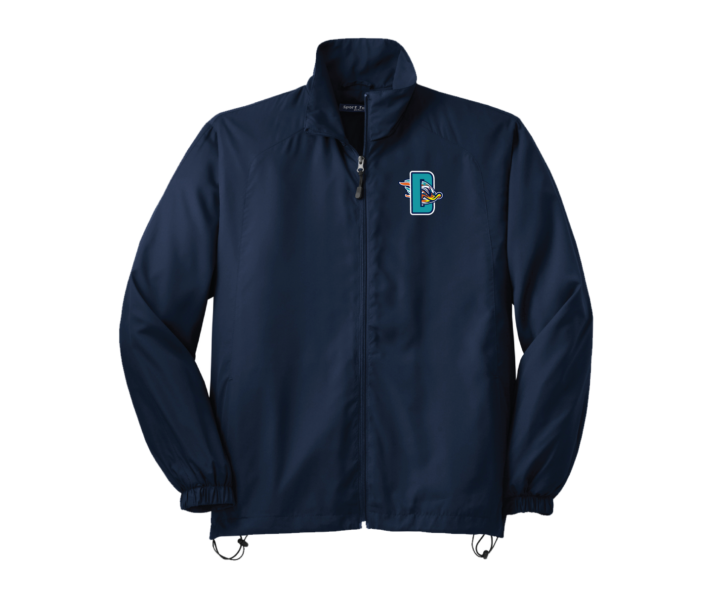 Showtime Ducks - Embroidered Full Zip Windbreaker