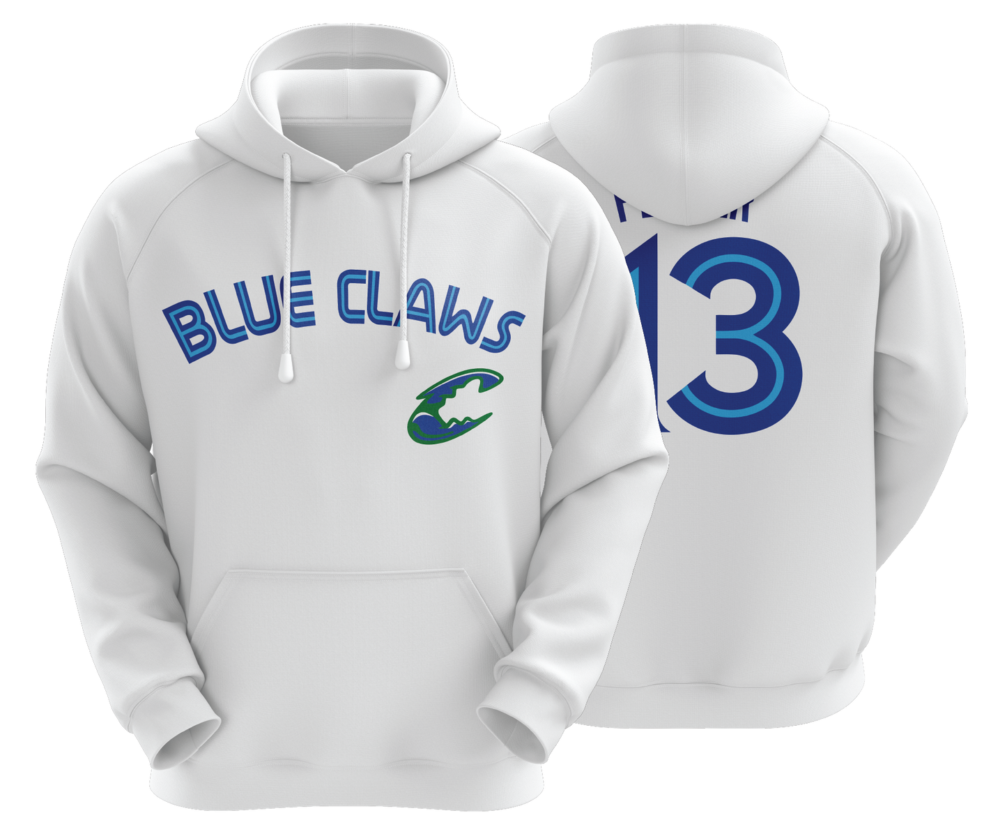 Chesapeake Blue Claws - WHITE - FDS | Hoodie