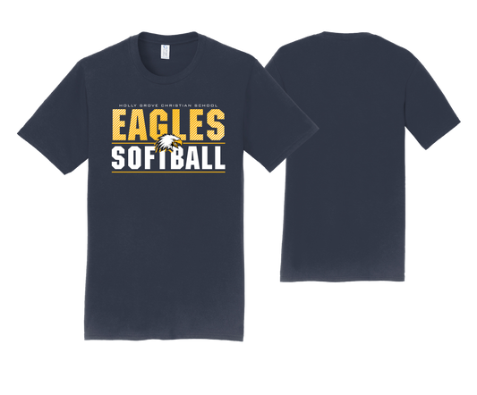 Holly Grove Christian School - Navy Cotton Tees