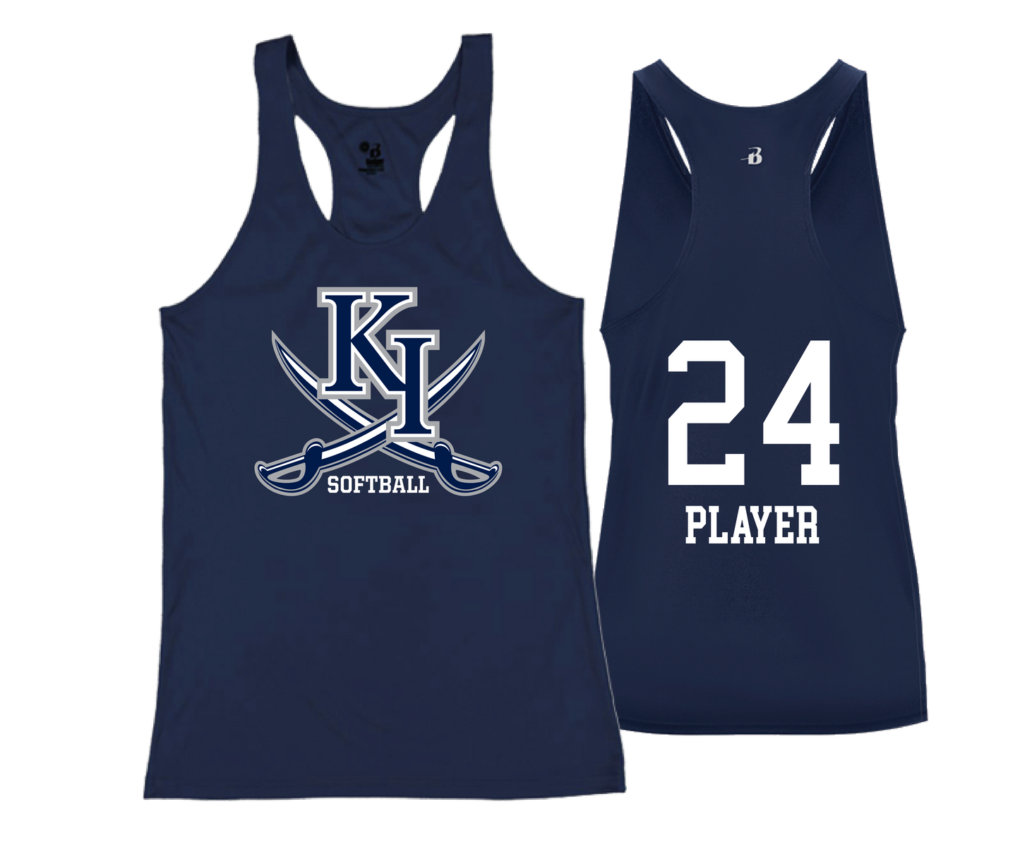 KIYBSC - DTF | Women's Performance Racerback