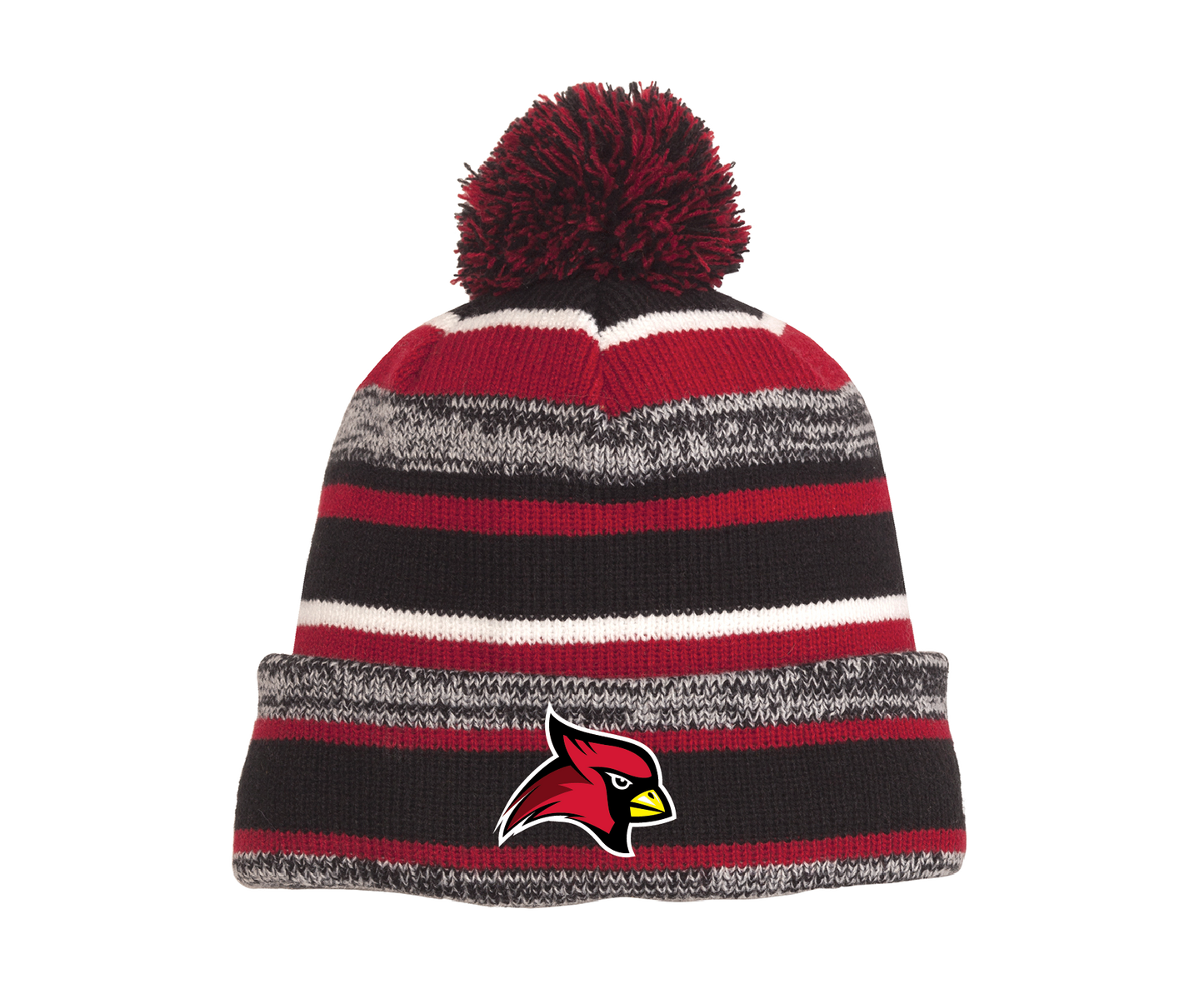 Crofton Cardinals - New Era® Pom Beanie