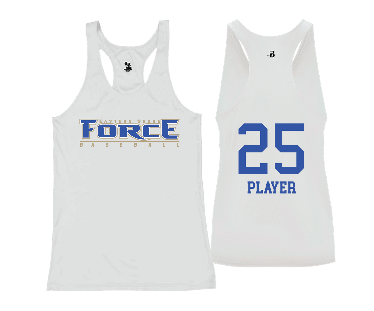 Eastern Shore Force - DTF | Women's Performance Racerback