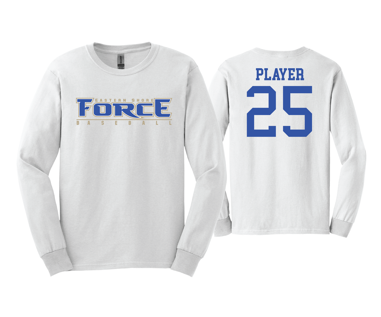 Eastern Shore Force - Cotton LS Tees