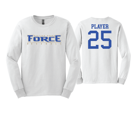 Eastern Shore Force - Cotton LS Tees