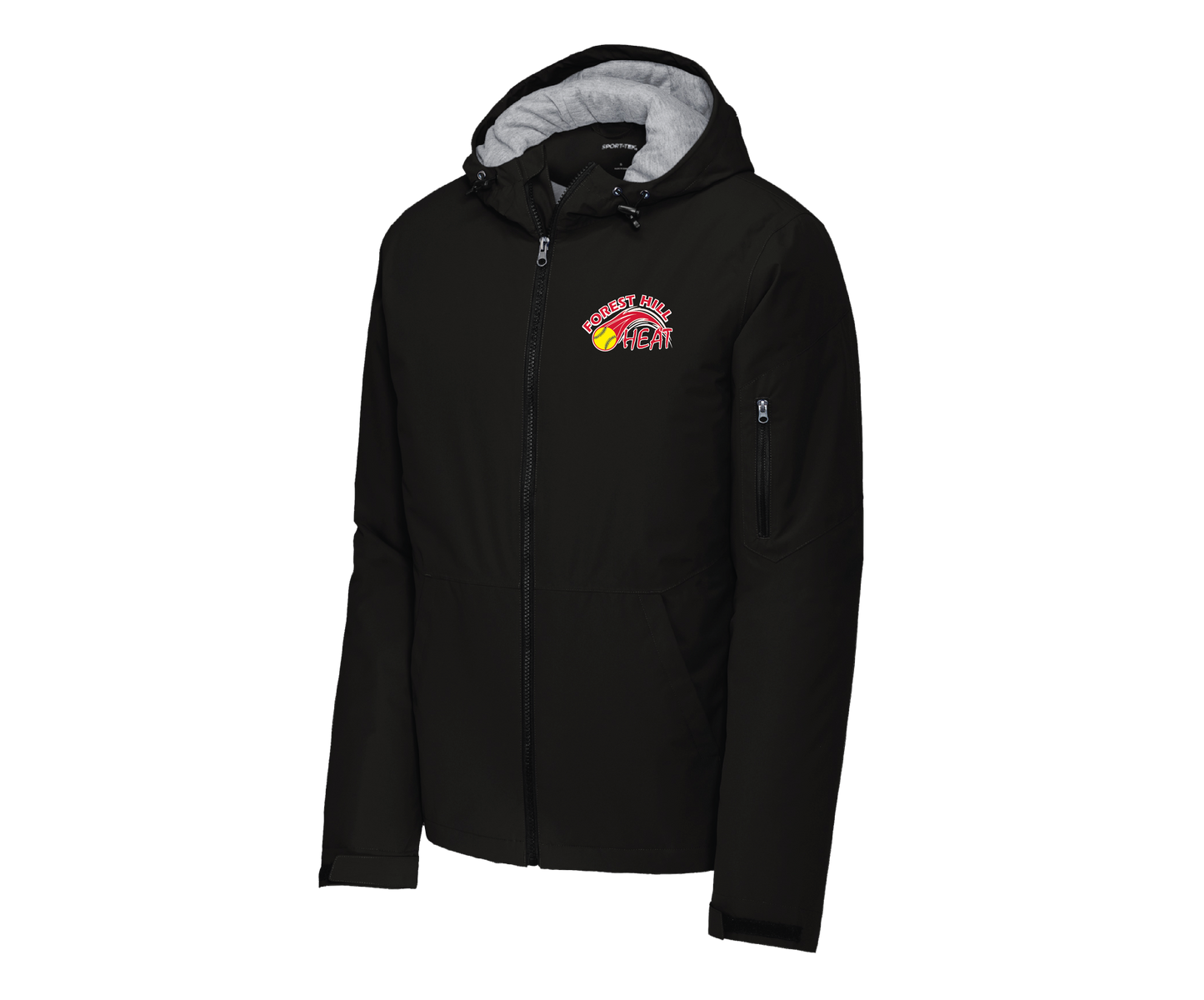 Forest Hill Heat - Embroidered Hooded Jacket