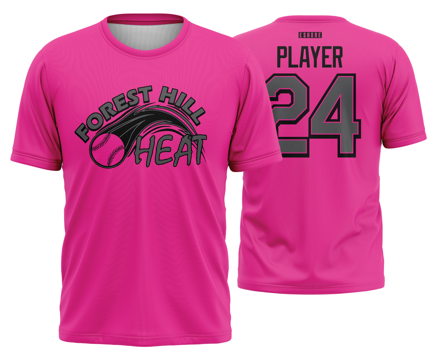 Forest Hill Heat - Semi Sub Short Sleeve Performance Tee