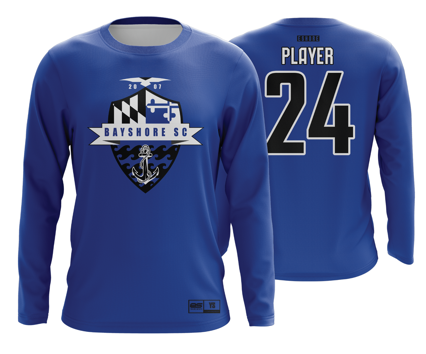 Bayshore Rockets - ROYAL CREST - FDS | Unisex Jersey